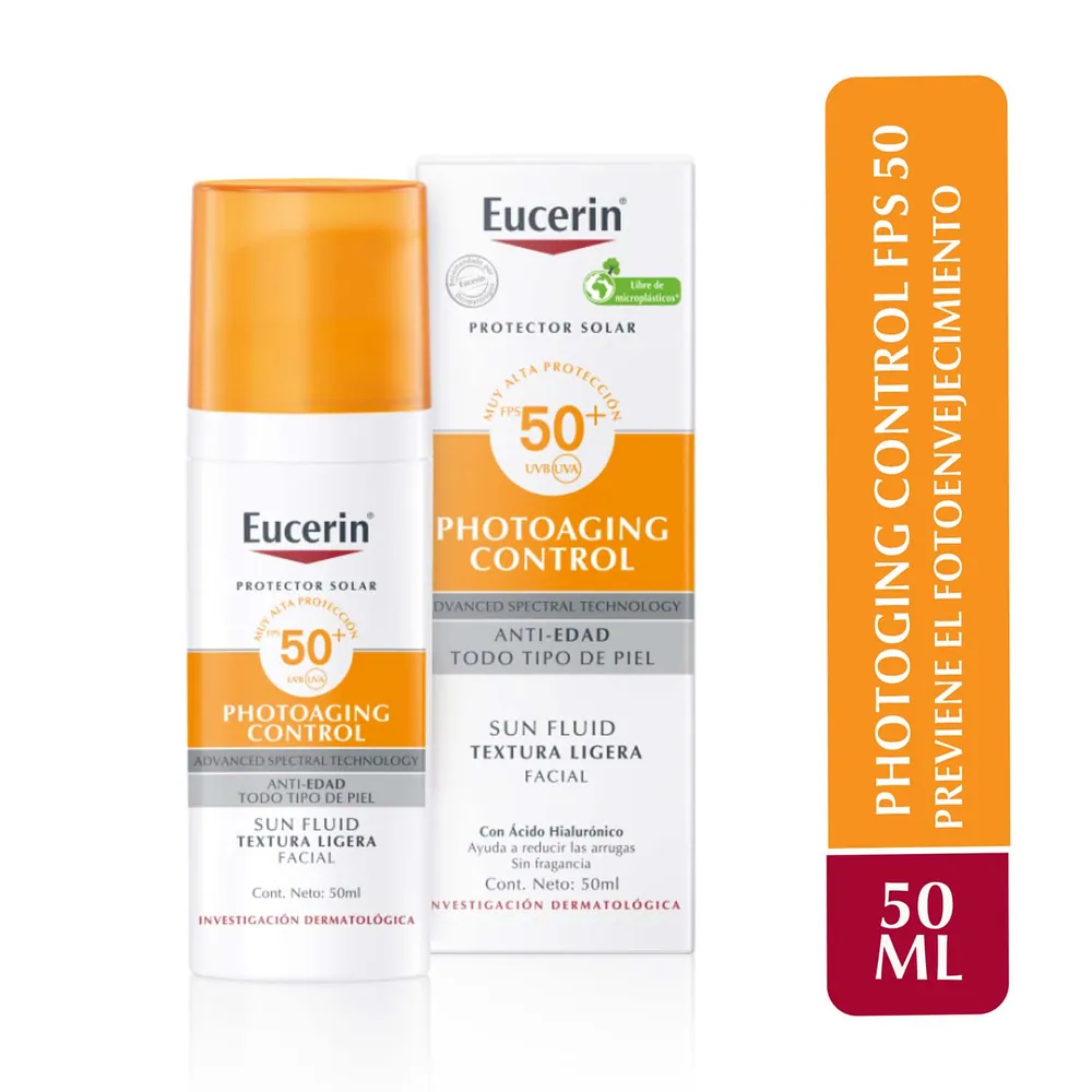 Eucerin Sun Fluido Anti-Edad FPS50