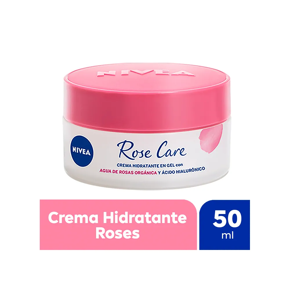 Nivea Fac Rose Care Crema Gel Hidratante