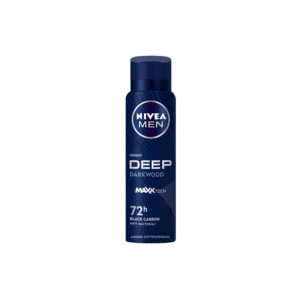 Nivea M Deep Carbon Act Antitranspirante Aerosol