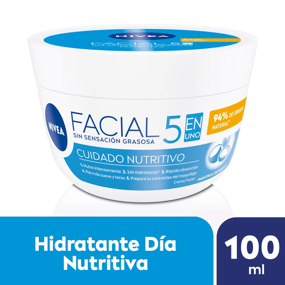 Nivea Crema Facial Cuidado Nutrit