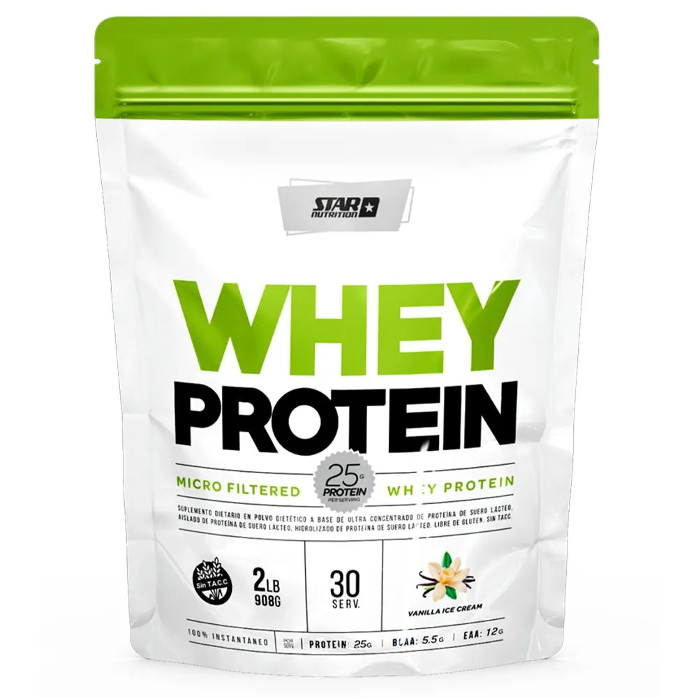 Star Nutrition W.P.Vainilla Doypack X2LB