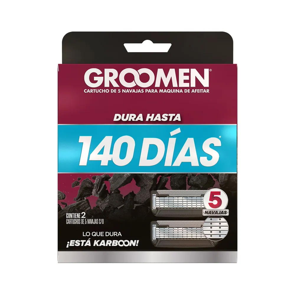 Groomen 500 X 2 Cartuchos
