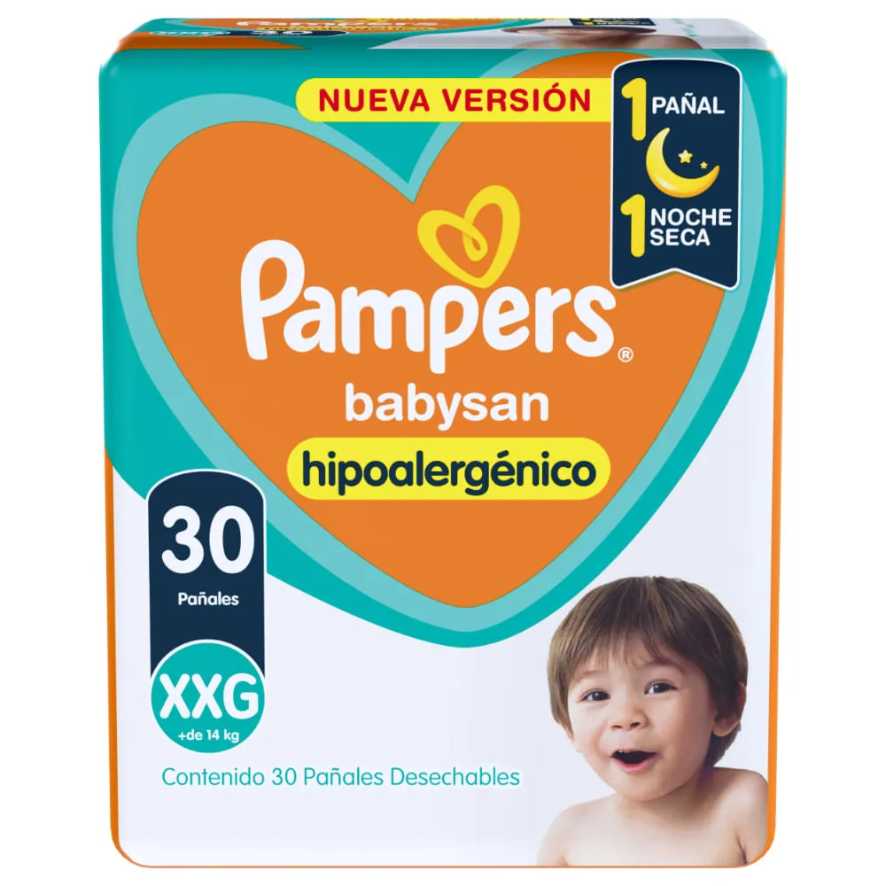 Pampers Pañal Babysan Xxg