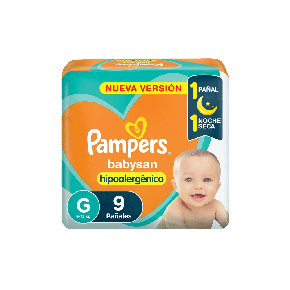 Pampers Pañal Babysan G