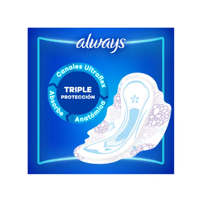 Always Xtra Tripl Prot Seca Toal