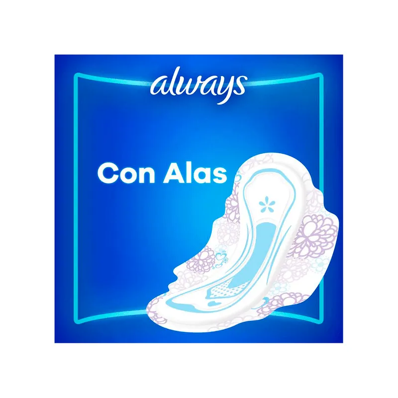 Always Xtra Triple Protección Suave con Alas