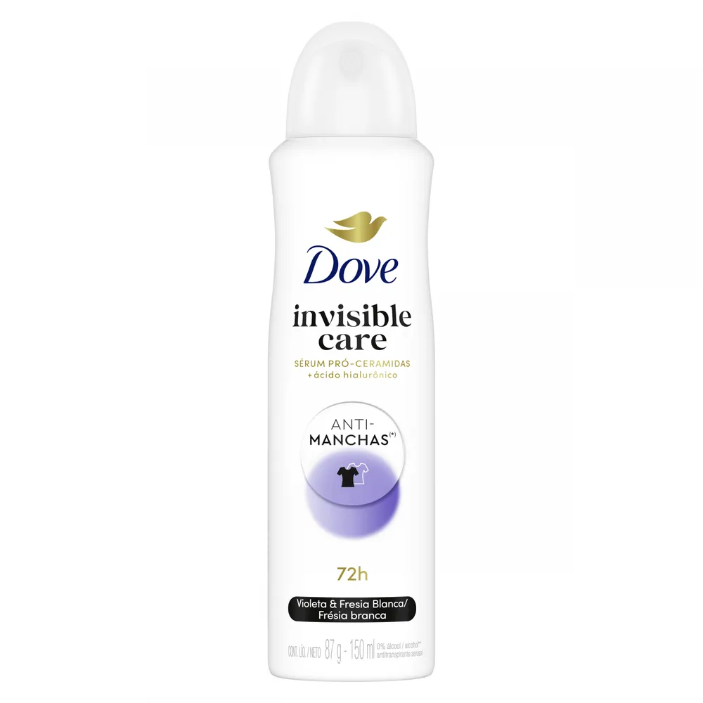 Dove Desodorante Aerosol Ap Invis Care Wom 72HS