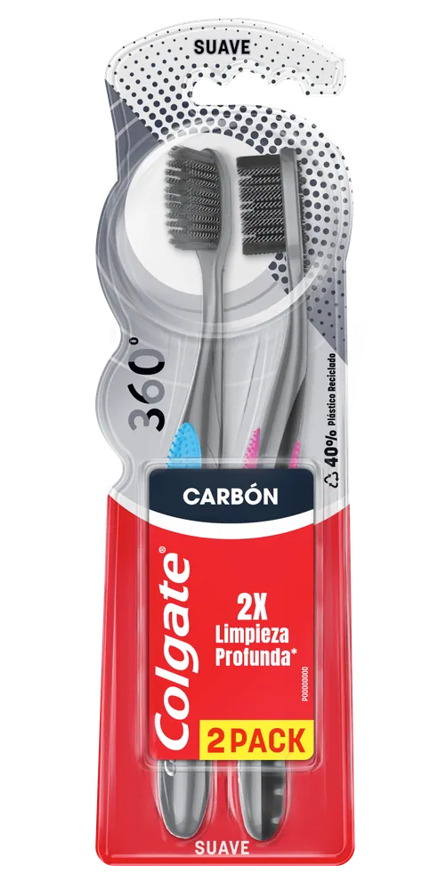 Colgate Cepillo Dental 360 Black Pack