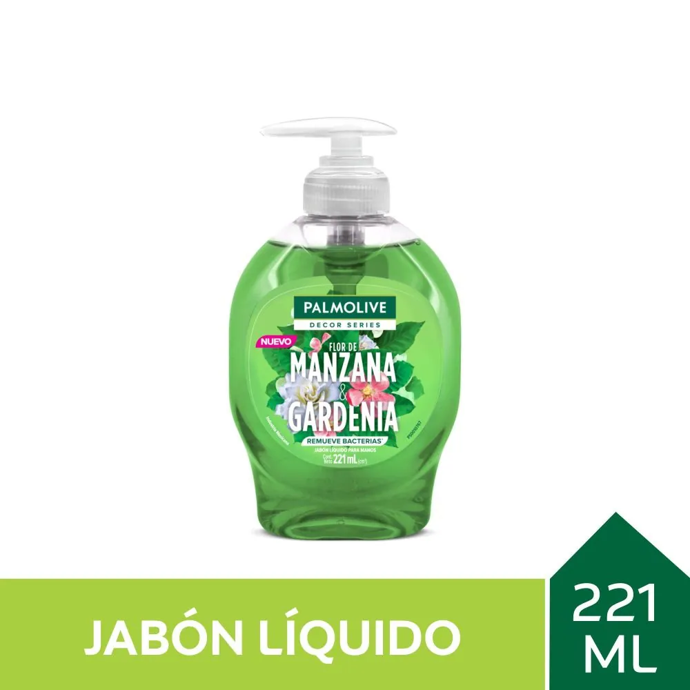 Palmolive Jabón Liq/Mano Decor Series Manzana y Gardenia
