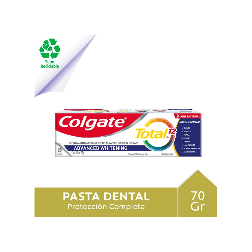 Colgate Crema Dental Total 12 Whitening
