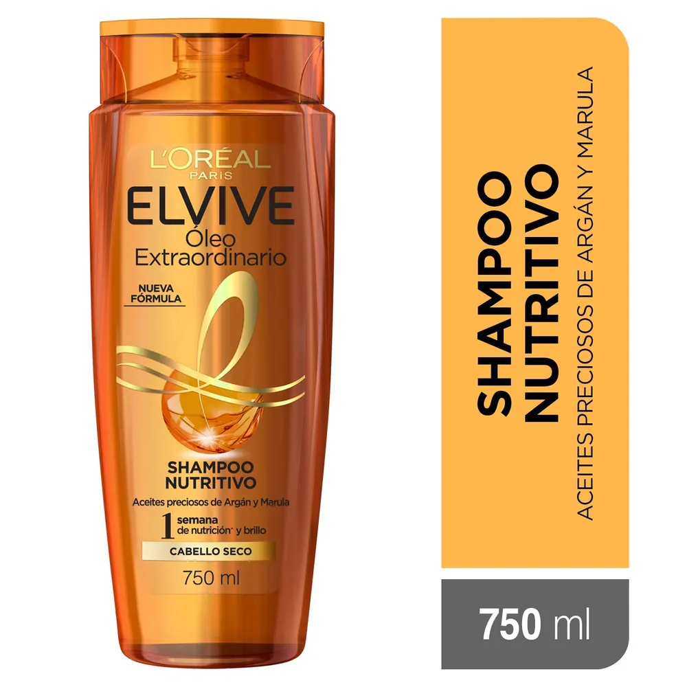 Elvive Oleo Extr Nutricion Univ Shampoo