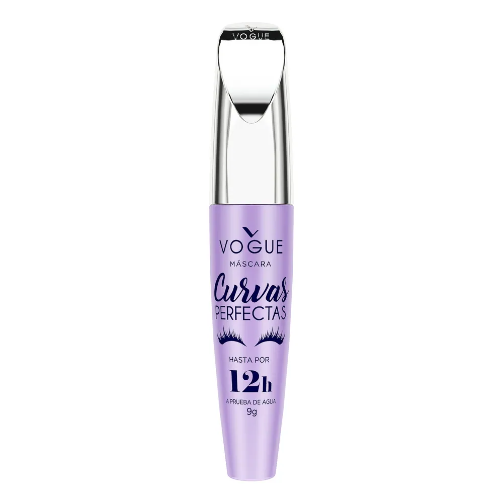 Vogue Máscara para Cejas Curvas Perfectas 12hs Negro