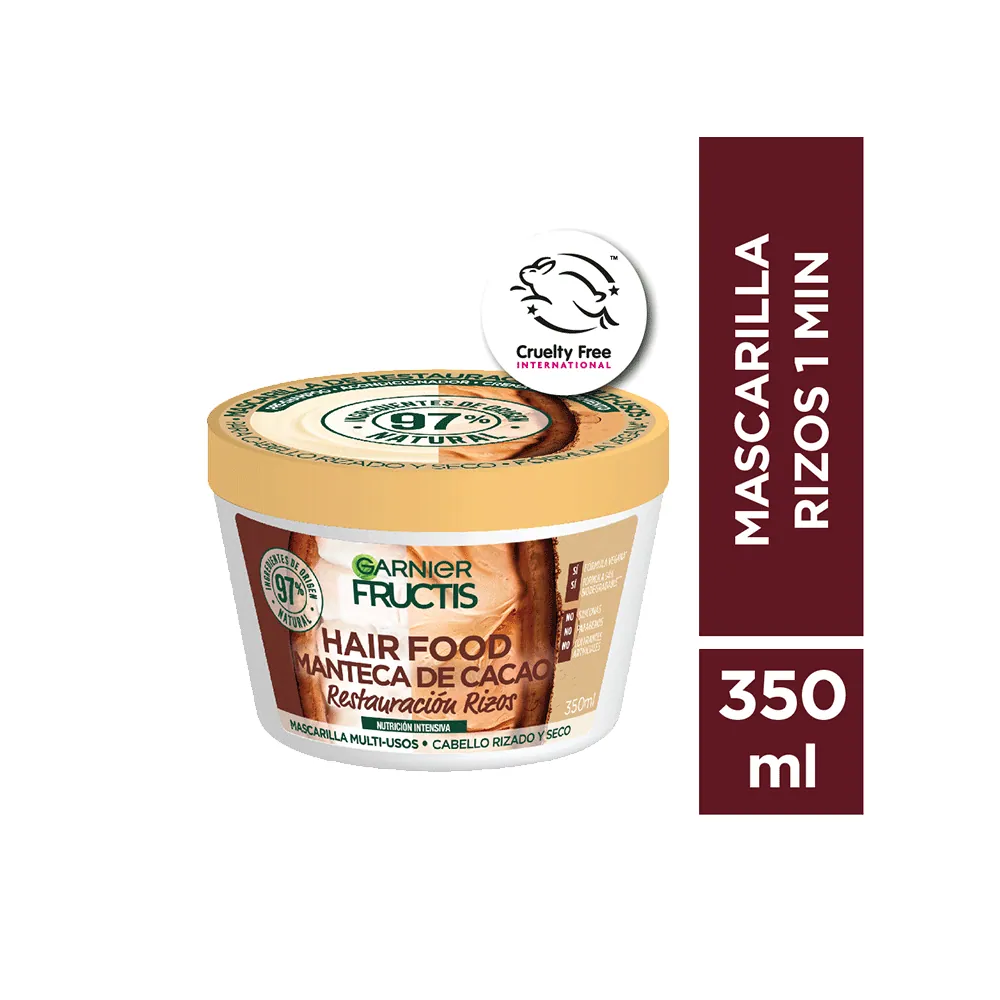 Fructis Hair Food Mant Cacao Máscara