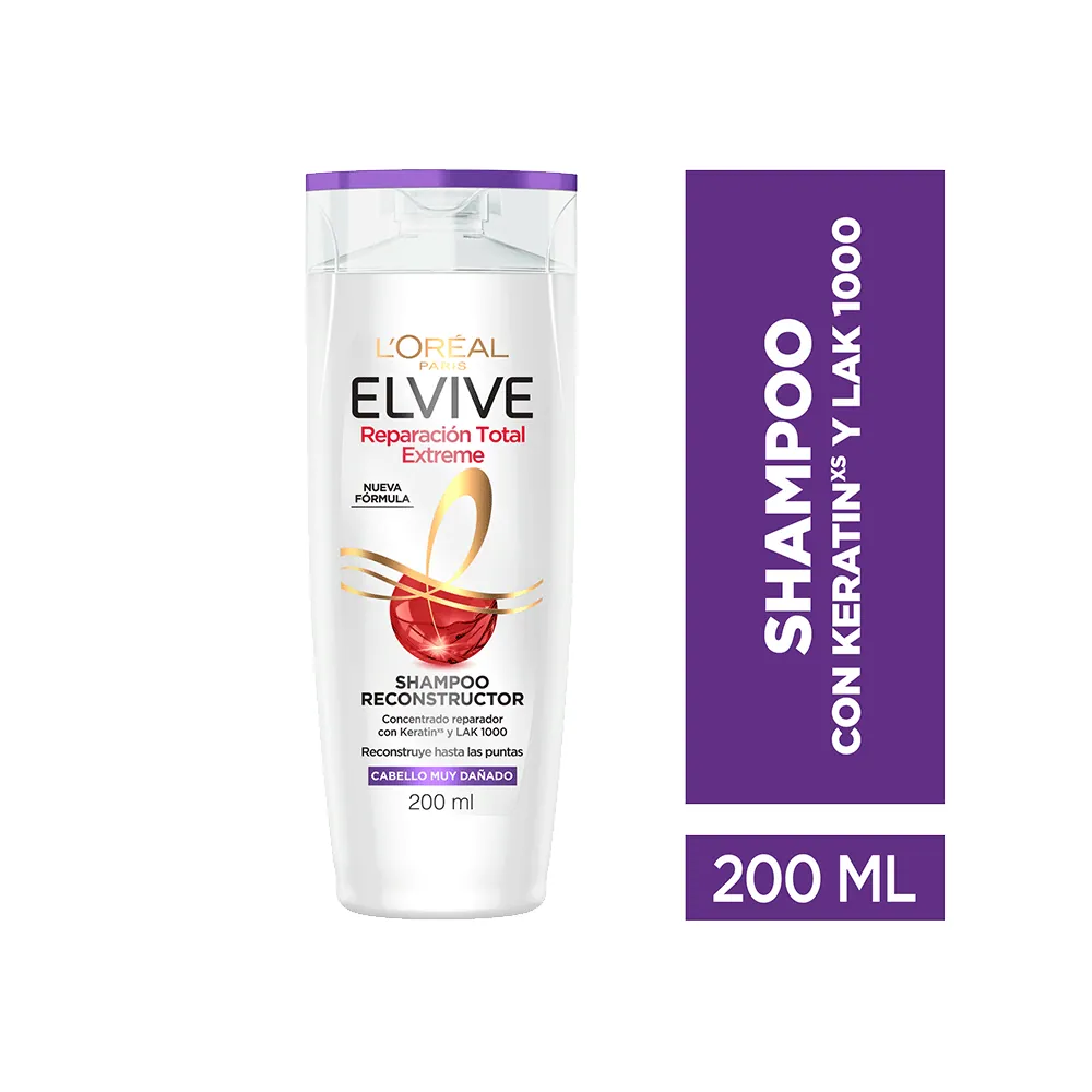 Elvive Rep Total Extreme Shampoo X 200 Ml(New)