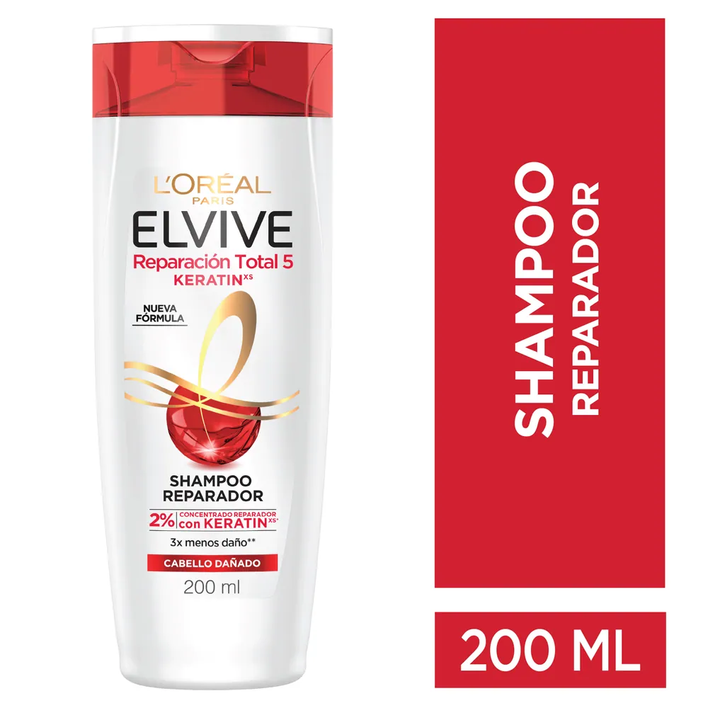 Elvive Rep Total5+Keratin Shampoo X 200 Ml(New)