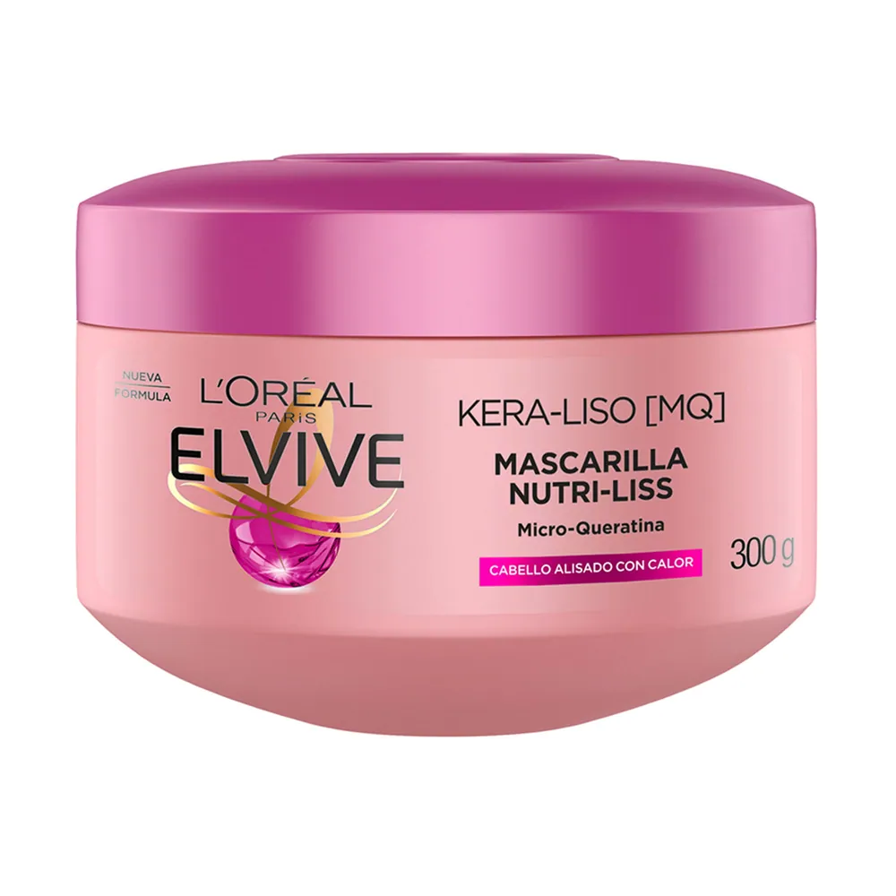 Elvive Kera-Liso Máscara Nutri Liss