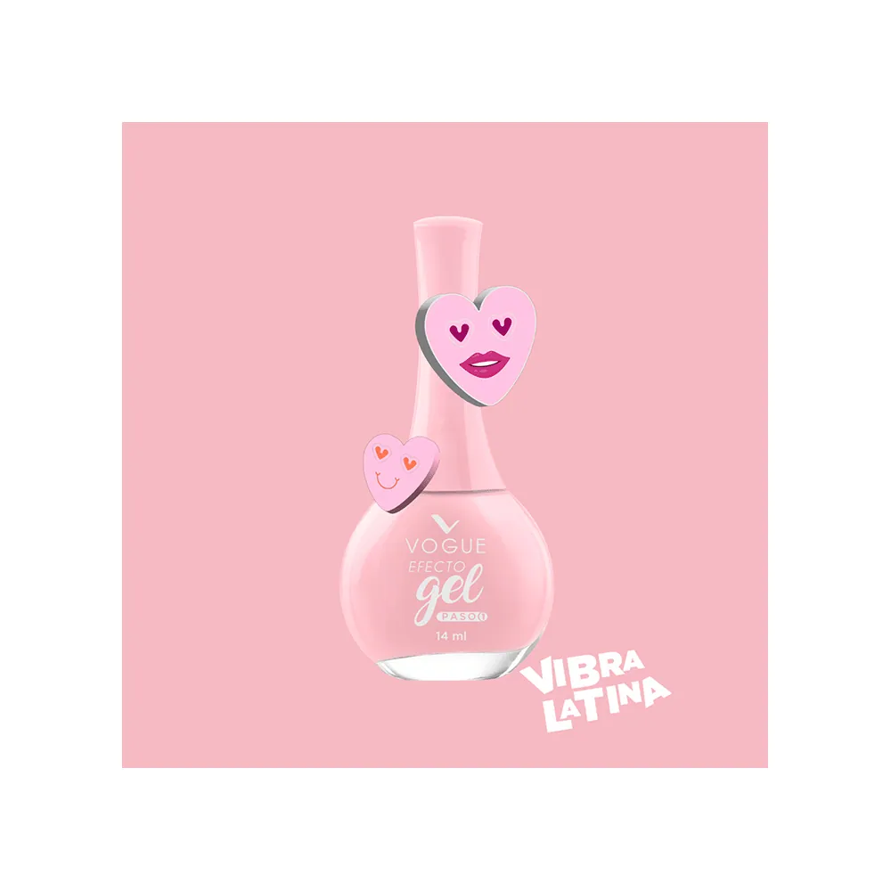 Vogue Esmalte Efecto Gel Vibra Latina