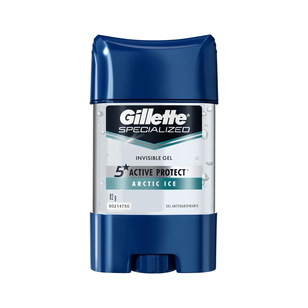 Gillette Active Protect Clear Gel Antitr Artic Ice