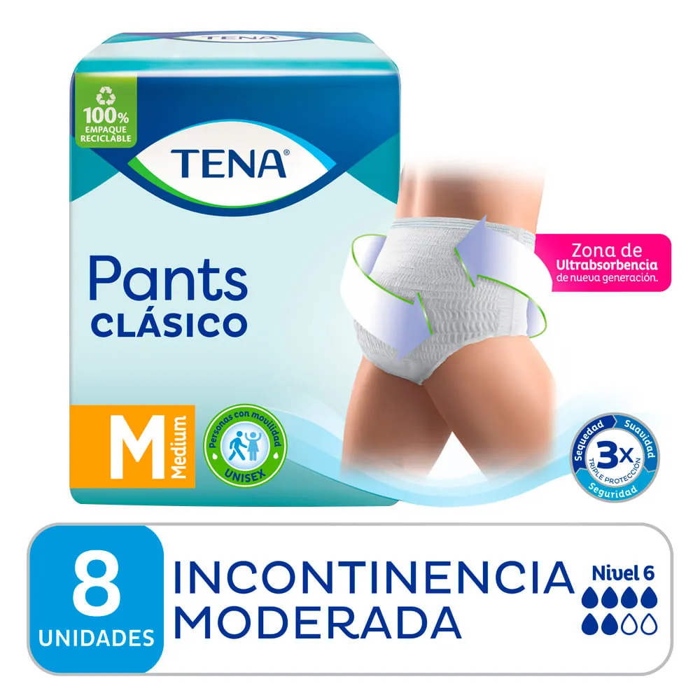 Tena Rop Int Desc Ad Pants Clasico M