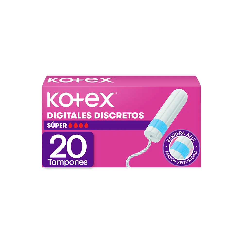 Kotex Tampones Digitales Super
