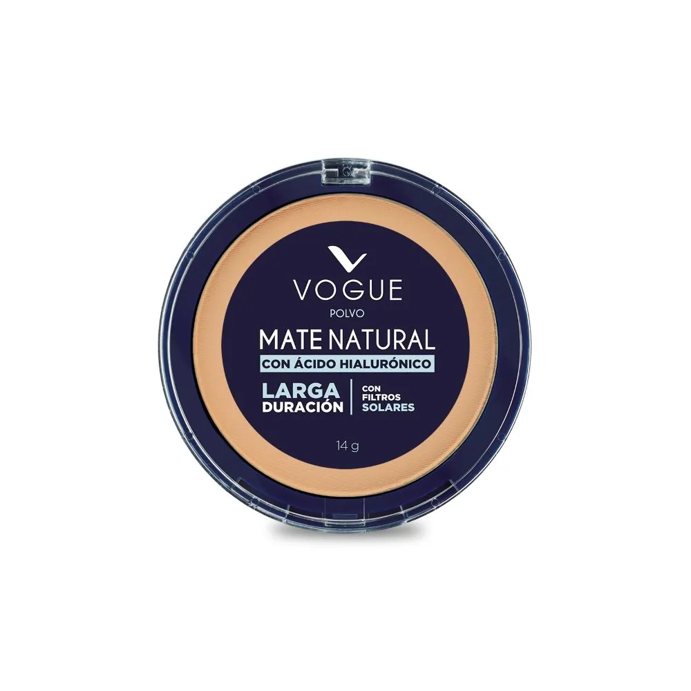 Vogue Polvo Compacto Mate Nat Canela
