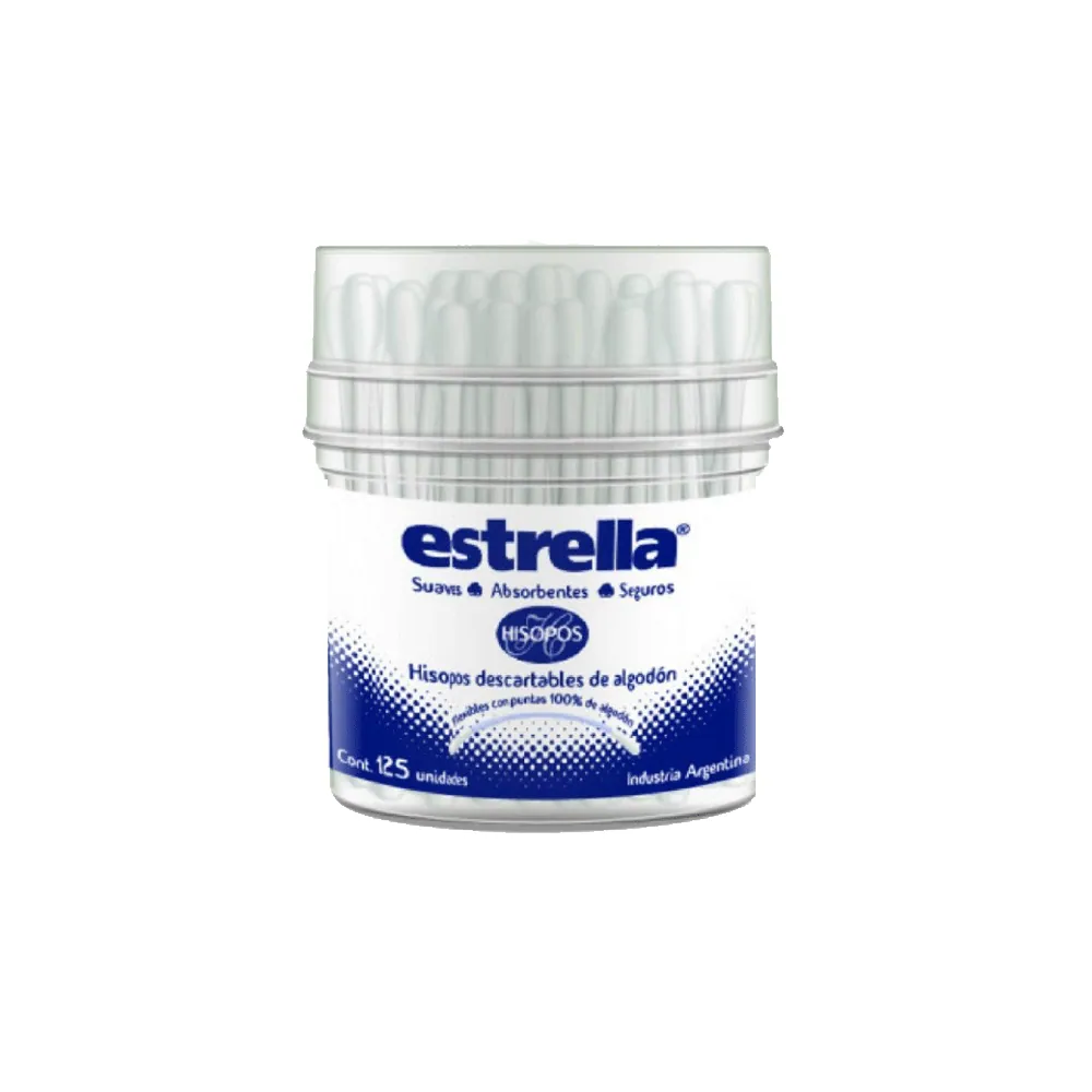 Estrella Hisopos Pote