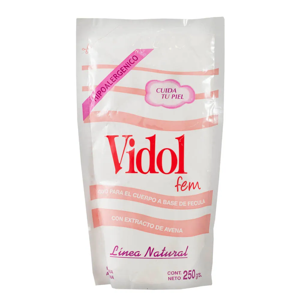 Vidol Polvo Fecula Fem Bolsa