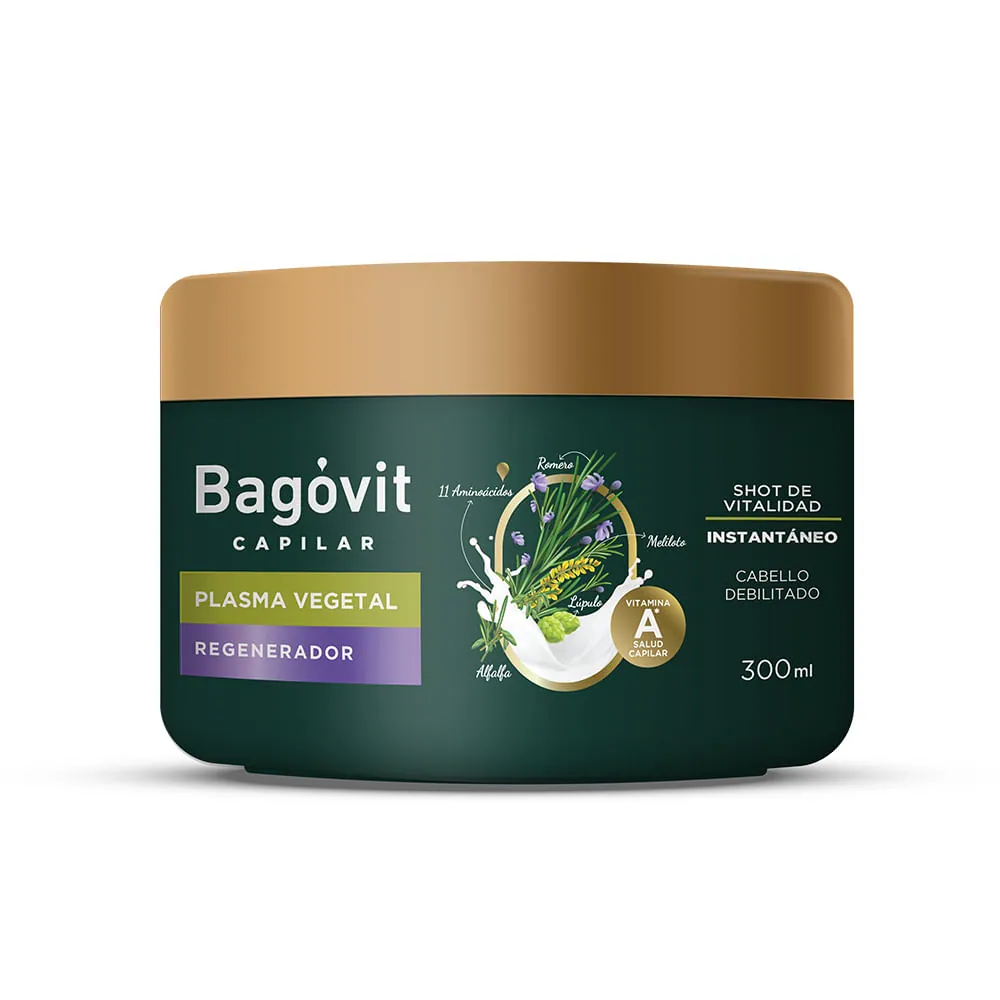 Bagovit Cap Crema Trat Plasma Veg Reg X300M