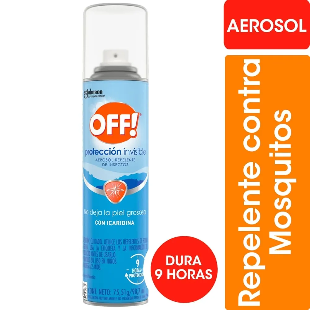 OFF! Aerosol Proteccion Invisible X 98,7 ML