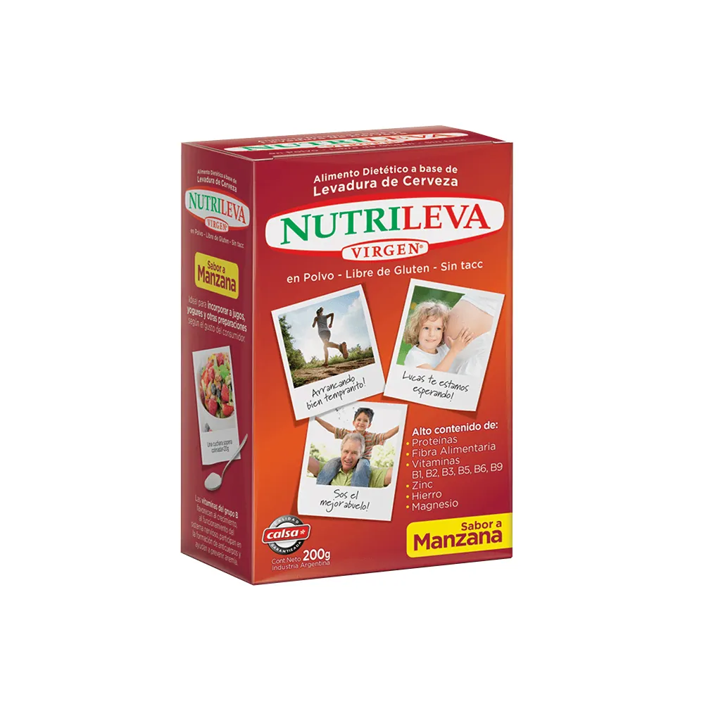 Levadura de Cer Calsa Manzana Polvo