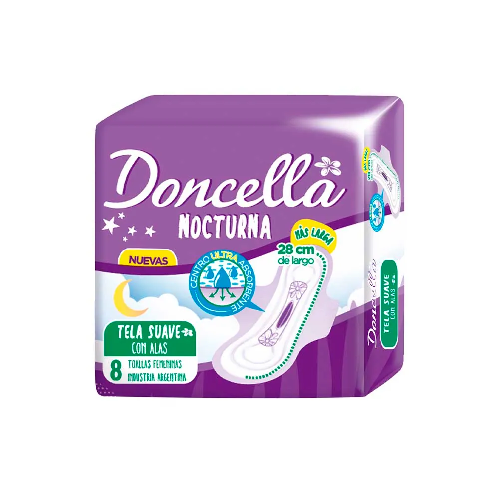 Doncella Toalla Nocturna C-Alas