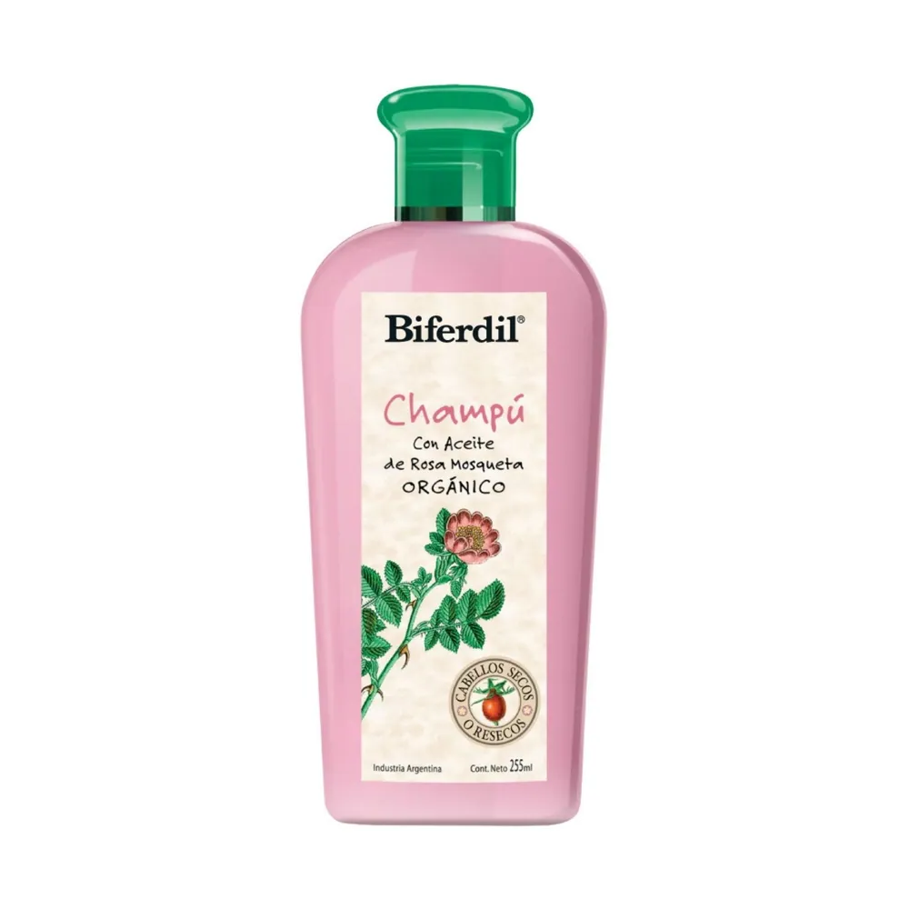 Biferdil Rosa Mosqueta Organico Shampoo