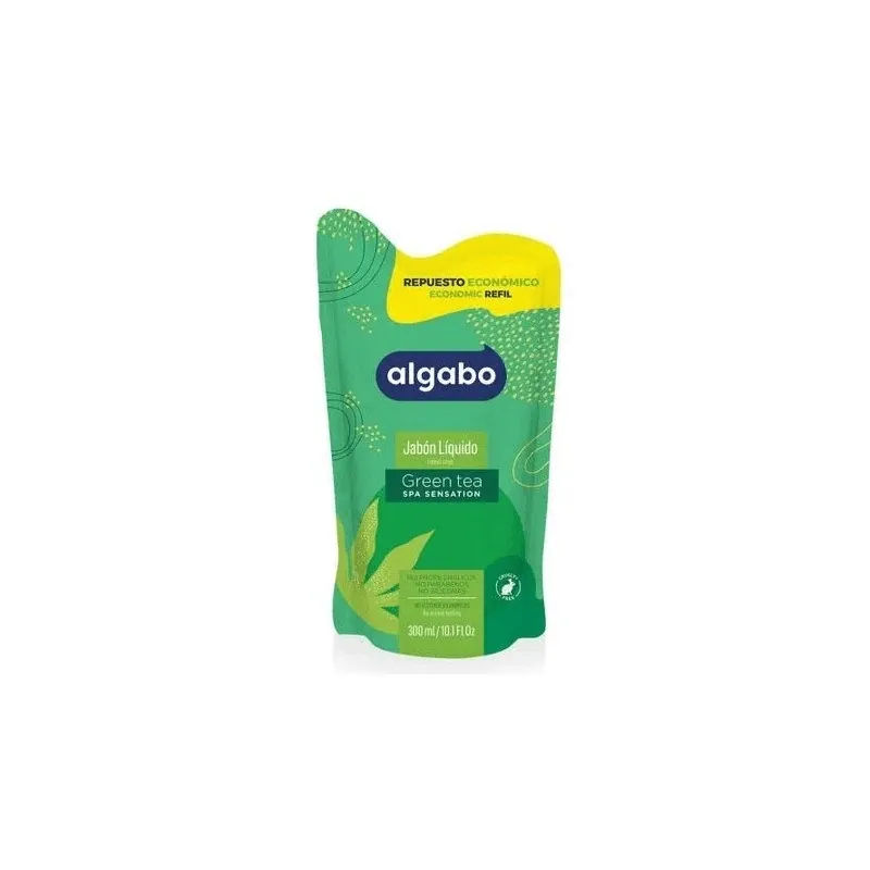 Algabo Jabón Líquido Green Tea Pouch
