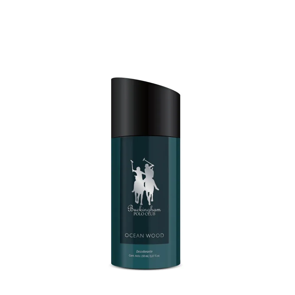 Buckingham Polo Club Ocean Wood Máscara Desodorante Aerosol