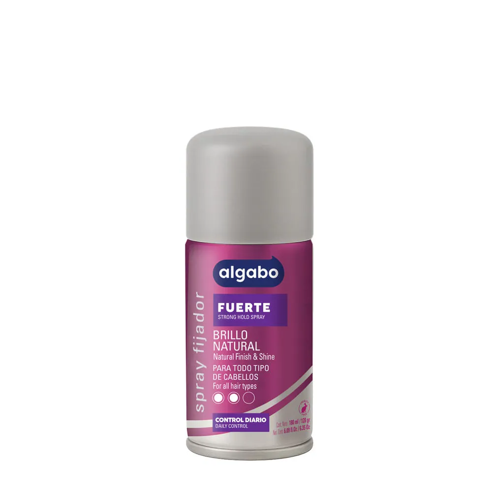 Algabo Spray Fijador Capilar Fuerte