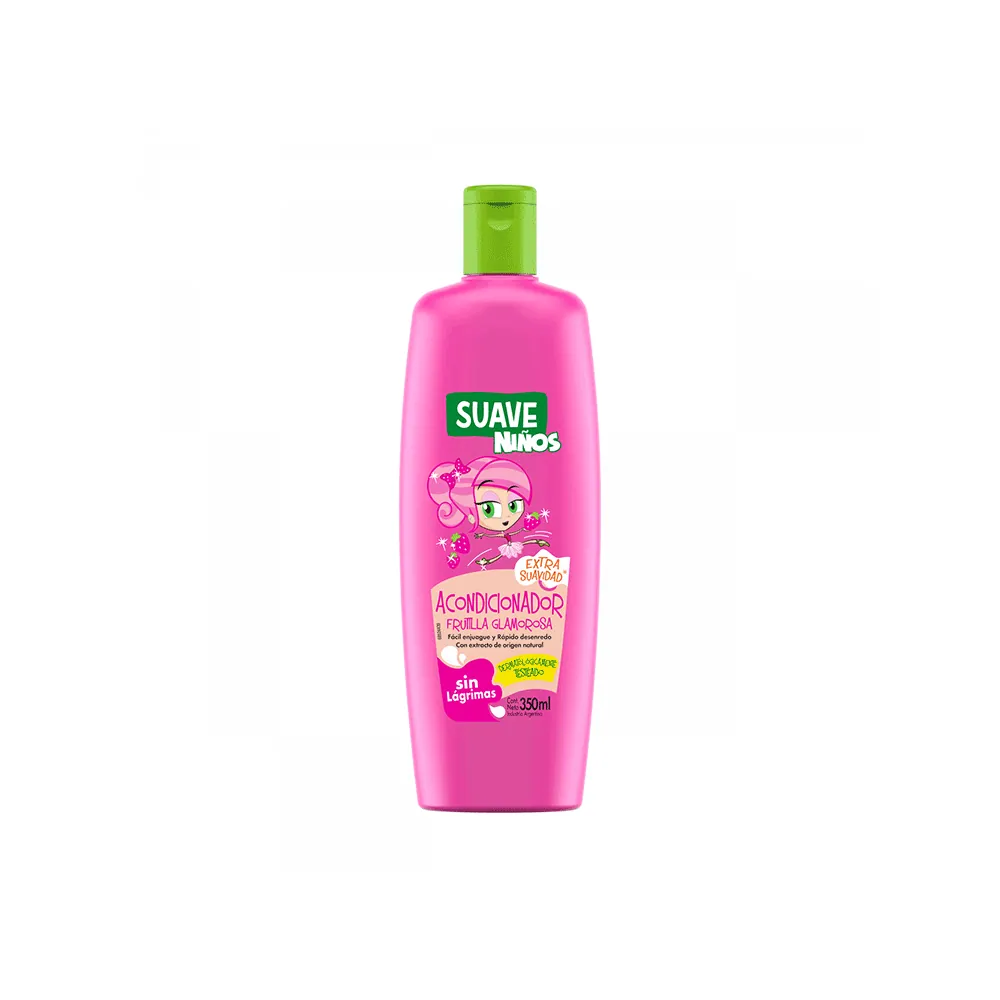 Suave Niños Frutilla Glamor Acondicionador