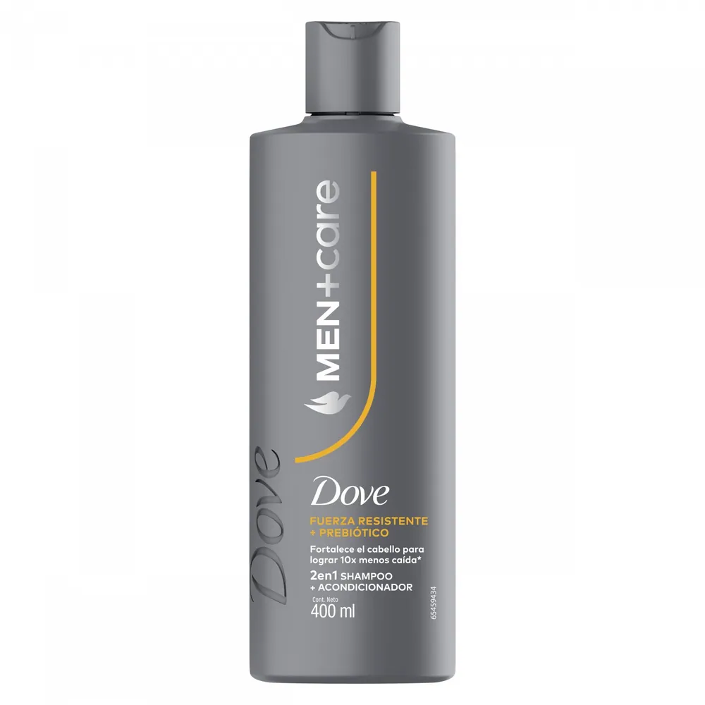 Dove Fuerza Extrema 2 en 1 Shampoo X400 ML (Nuevo)