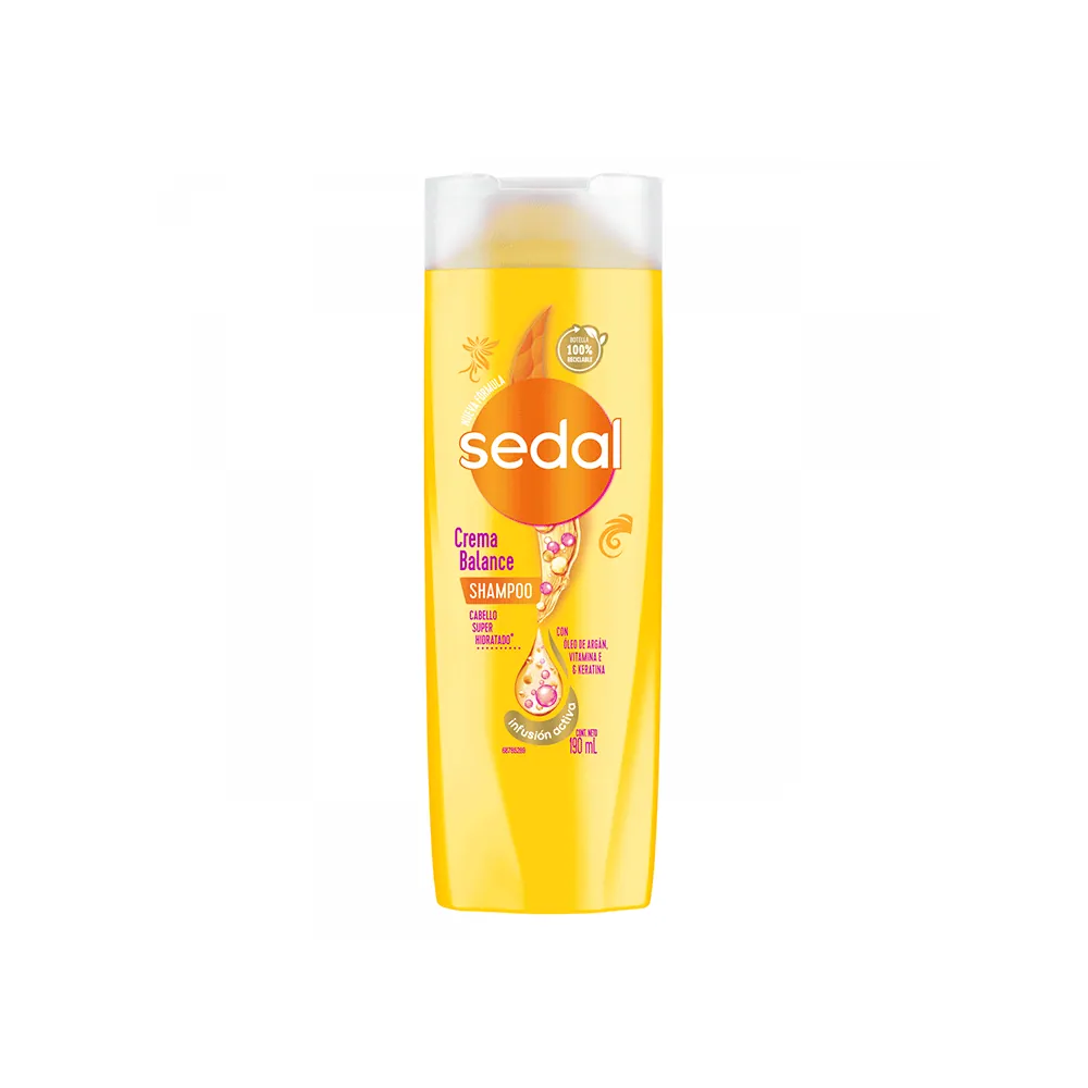Sedal Crema Balance Infusion Activa Shampoo