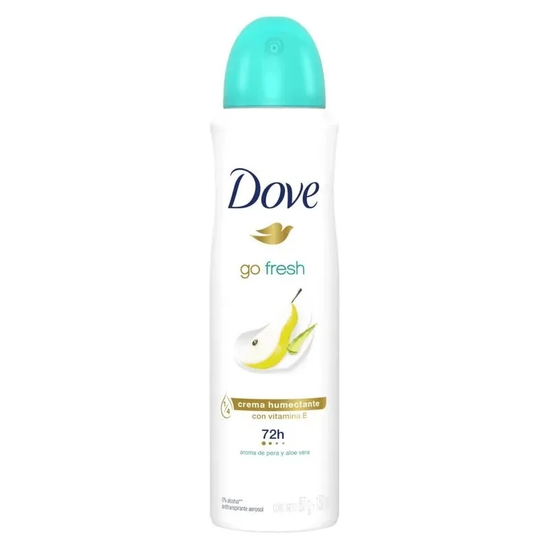 Dove Desodorante Aerosol Go Fresh Pera y Aloe 72HS