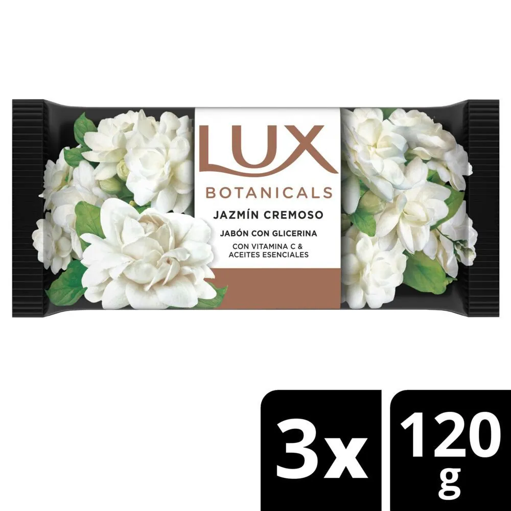 Lux Botani Jazmin Cremoso Jabón X 3