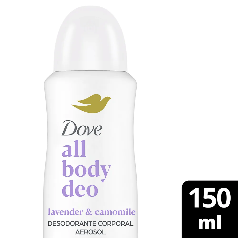 Dove All Body Desodorante Aerosol Lavander y Camom