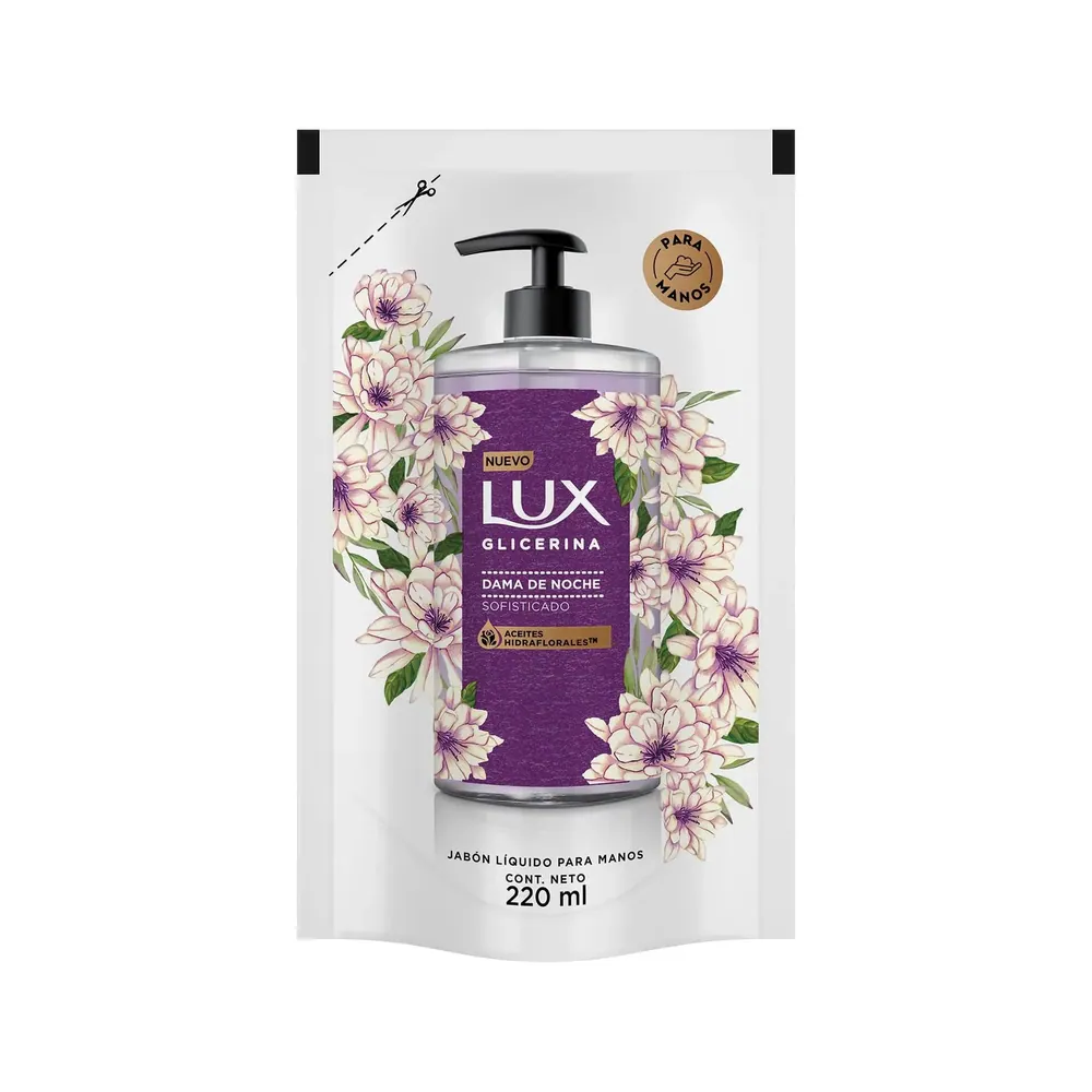 Lux Glic Dama de Noche Jabón Líquido Rto