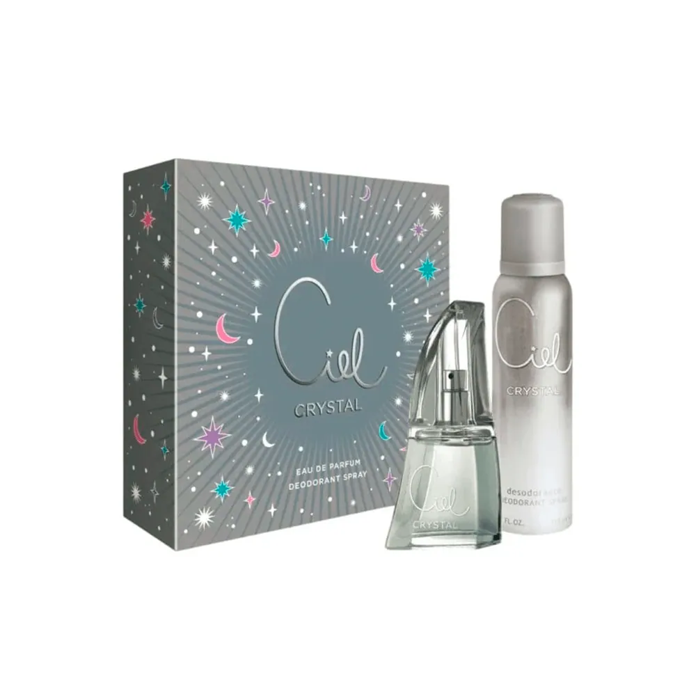 Ciel Crystal Estuche (Edp 50+Deo 123 Ml)