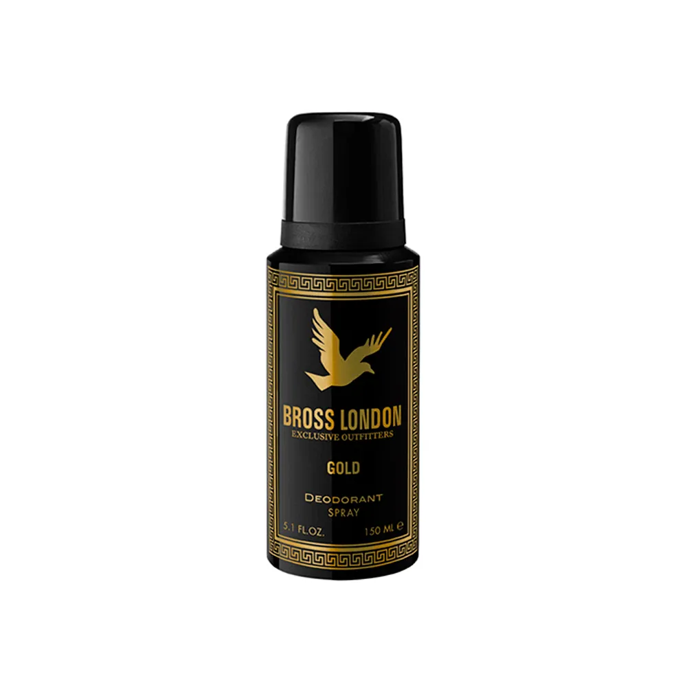 Bross London Gold Desodorante Aerosol