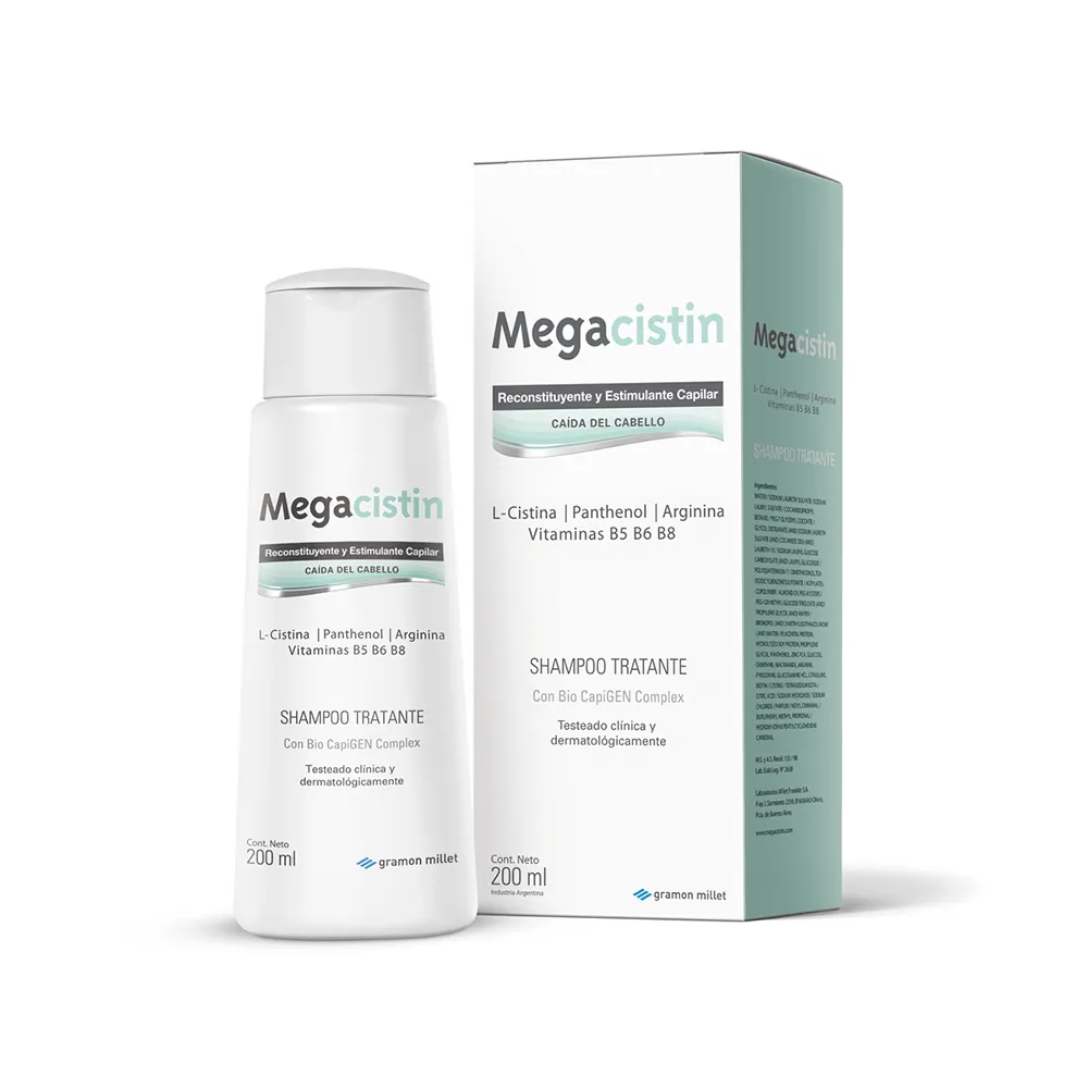 Megacistin Caida Cabello Shampoo