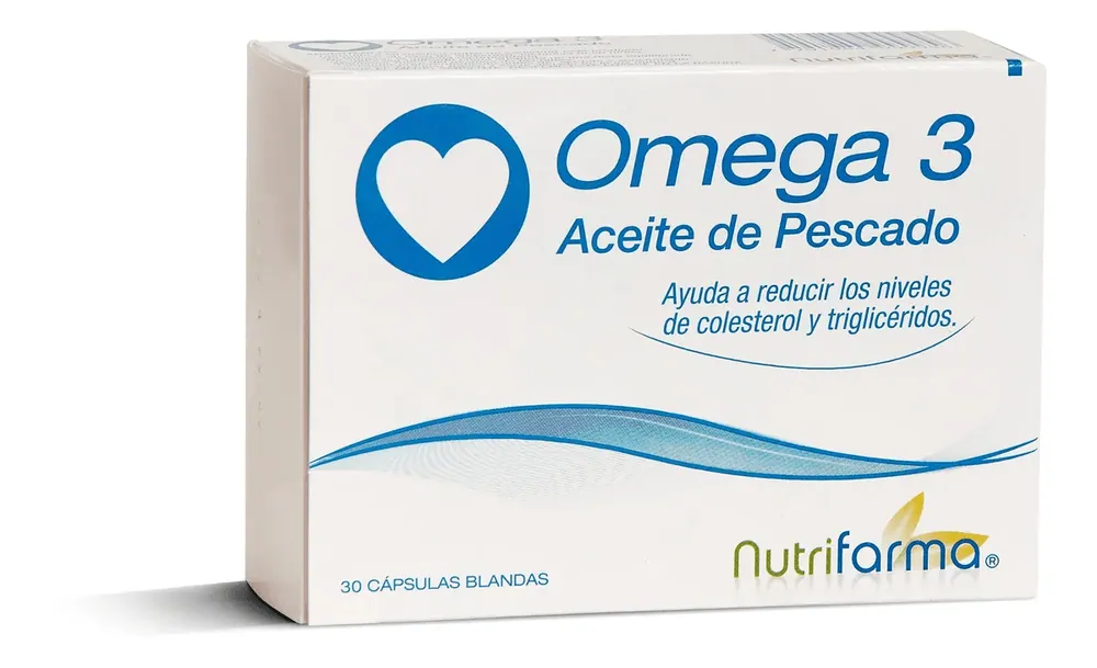 Aceite de Pescado OMEGA3 Nutrifarma Cap