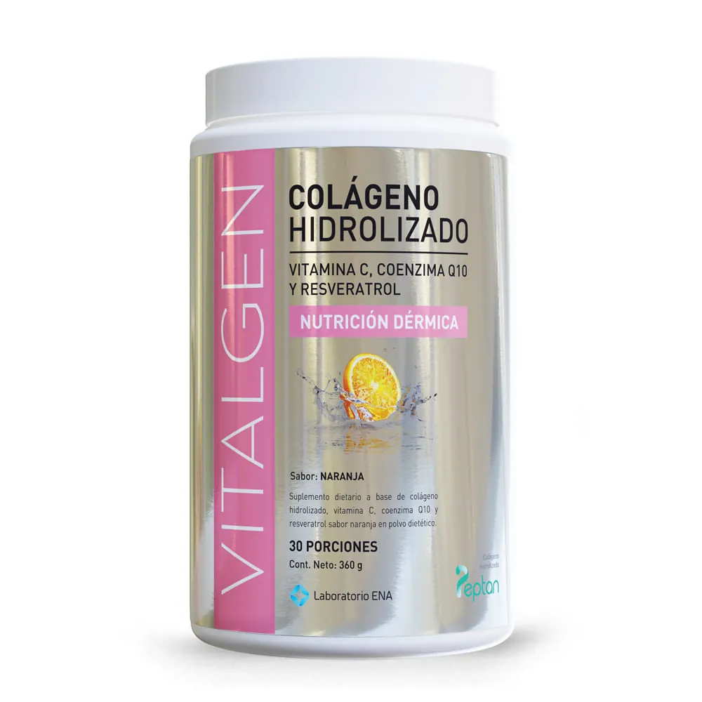 Vitalgen Colageno Hidro Naranja Pote