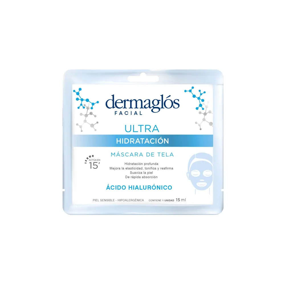 Dermaglos Facial Máscara Ultra Hidra