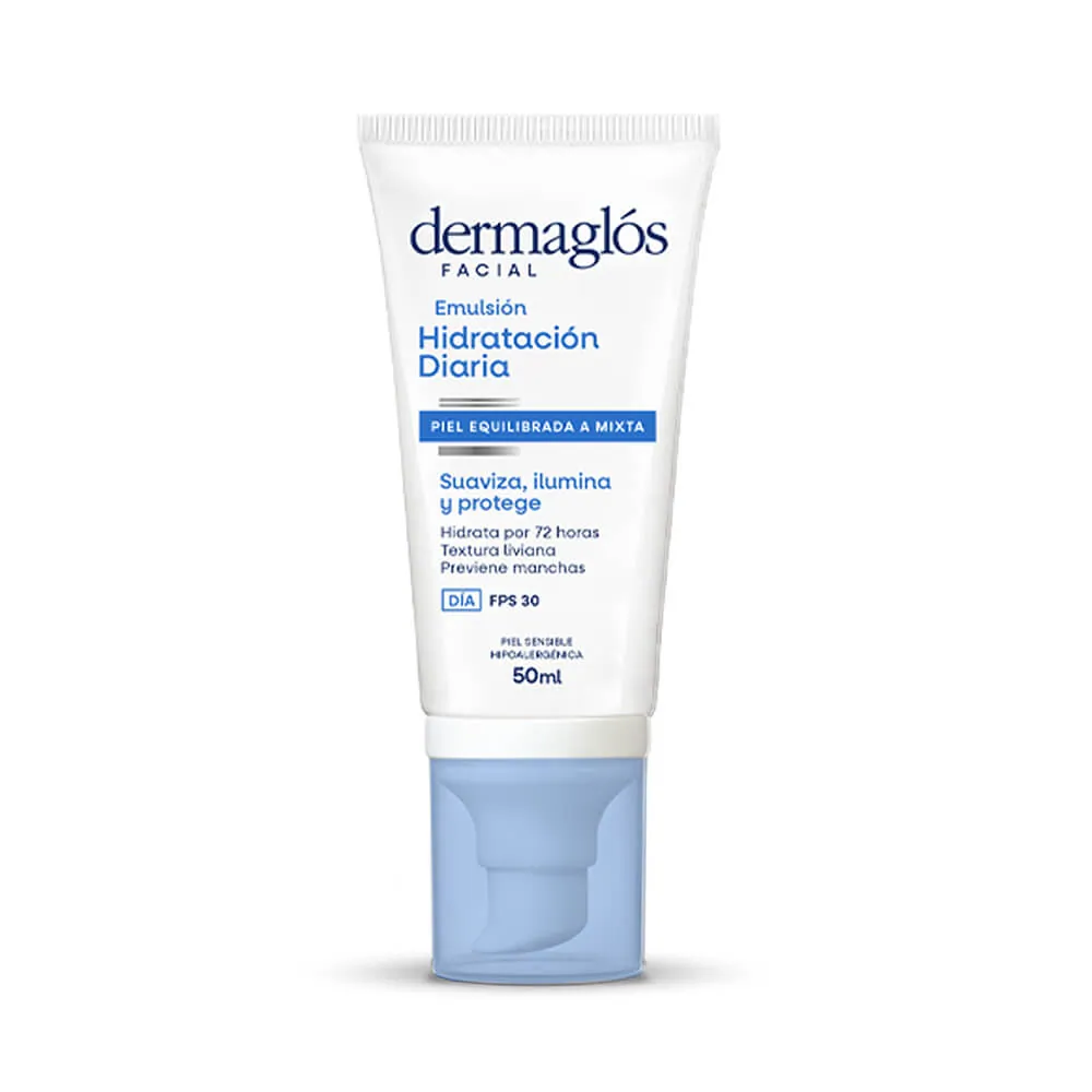 Dermaglos Facial Hidratante Piel Equi a Mix Dia F30 Em