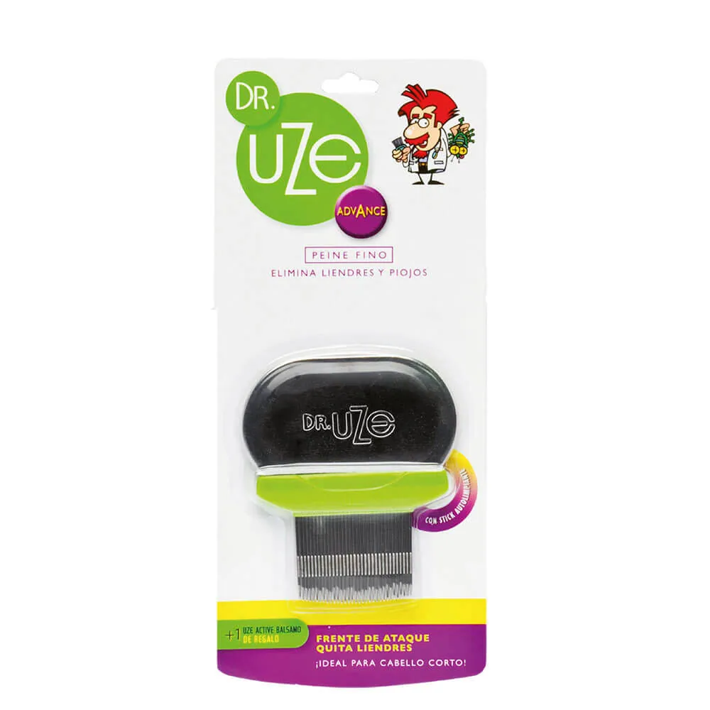 Peine Metal Uze Advance Pediculosis